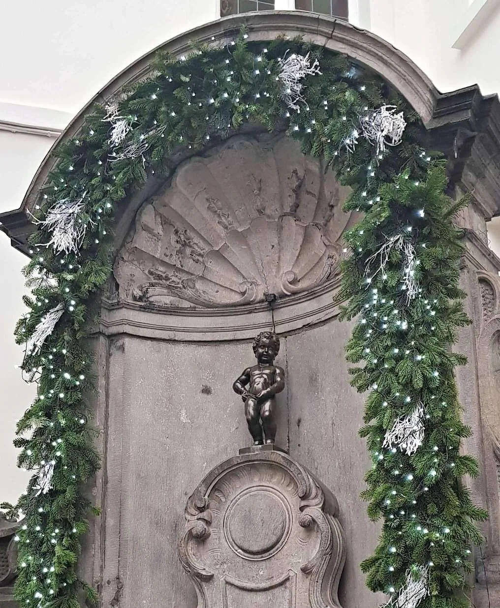 Brussels trip to Manneken-Pis Statue