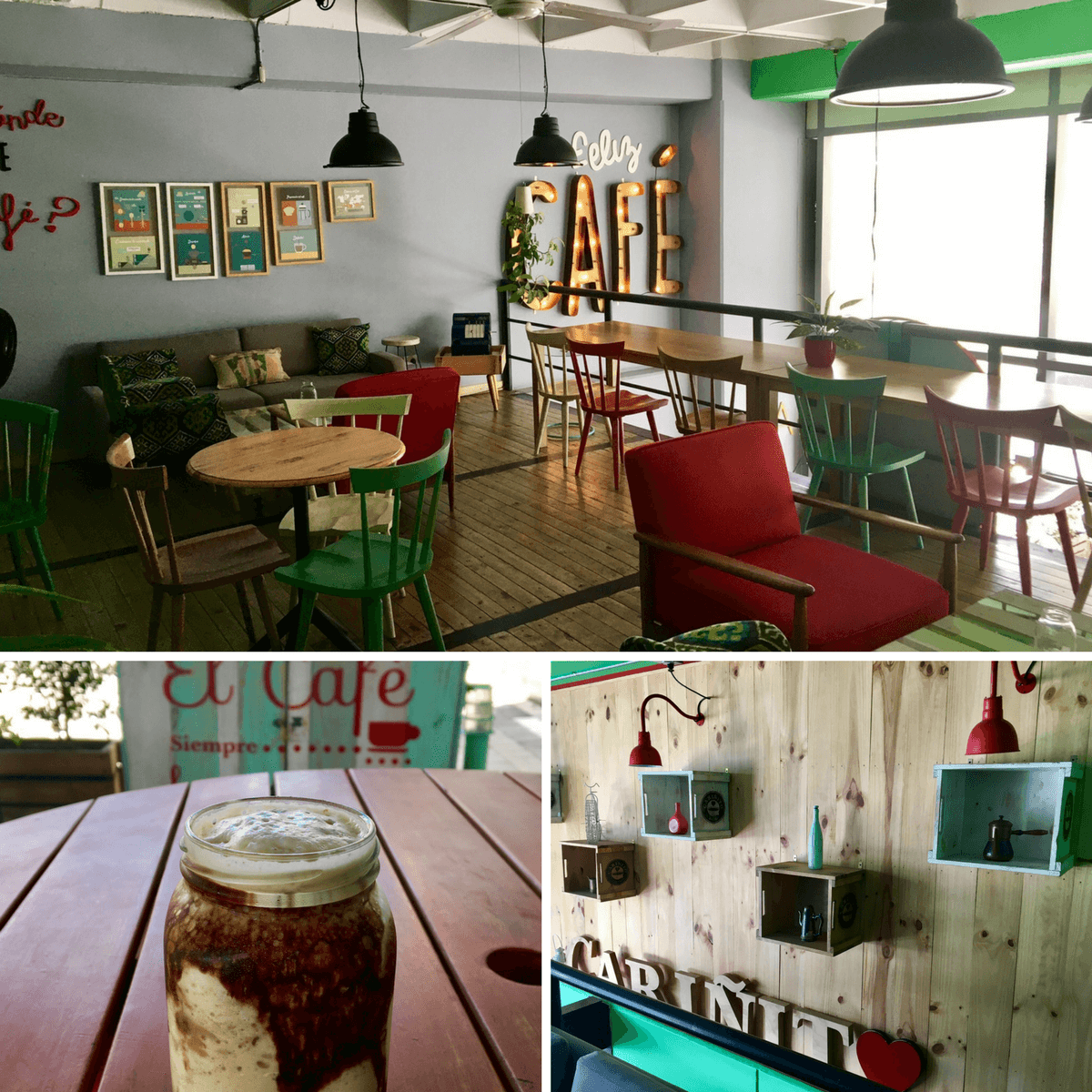 El Cariñito Cafe in Medellin, Columbia