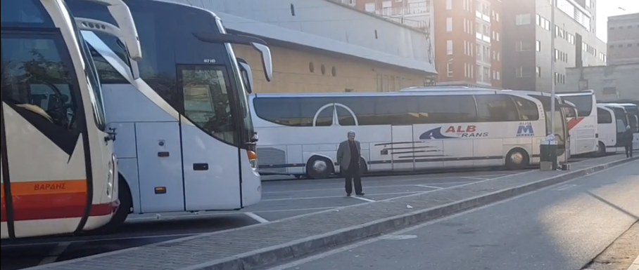 The bus from Skopje will terminate at Tirana Central Bus Station.