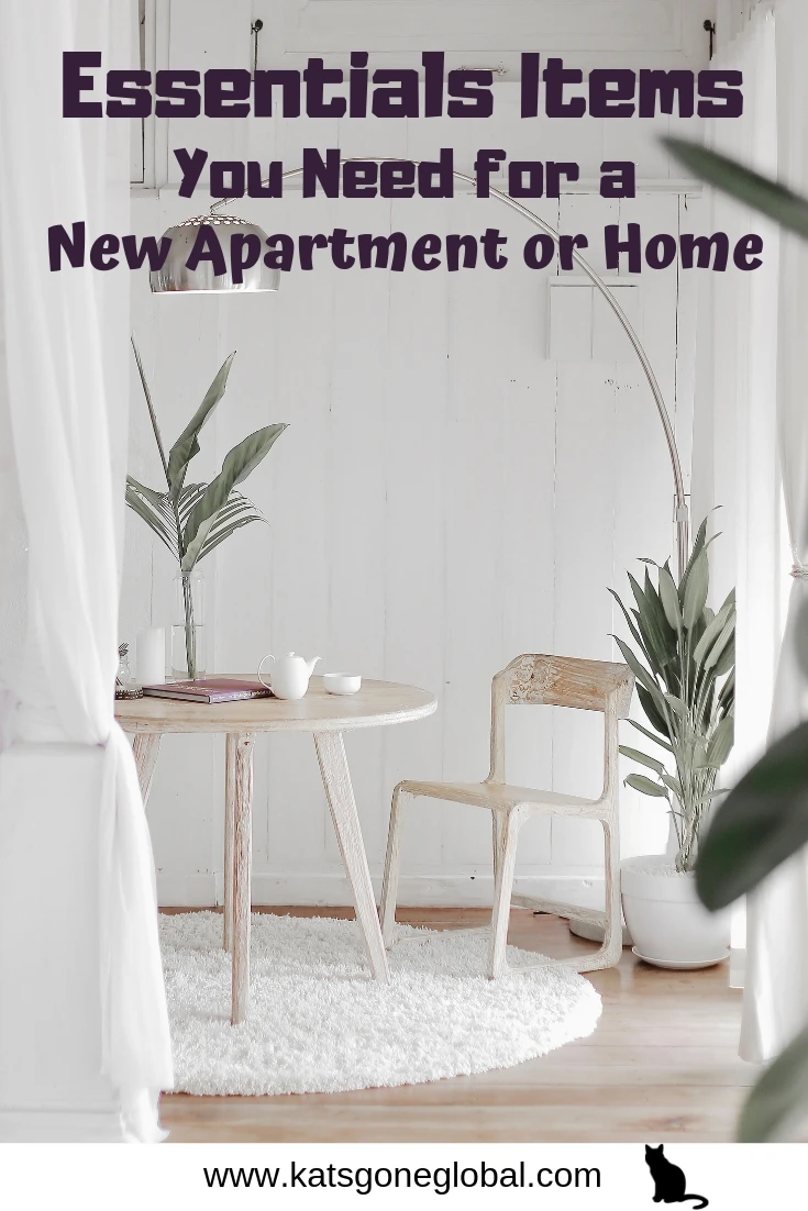 Essentials Items You Need for a New Apartment or Home