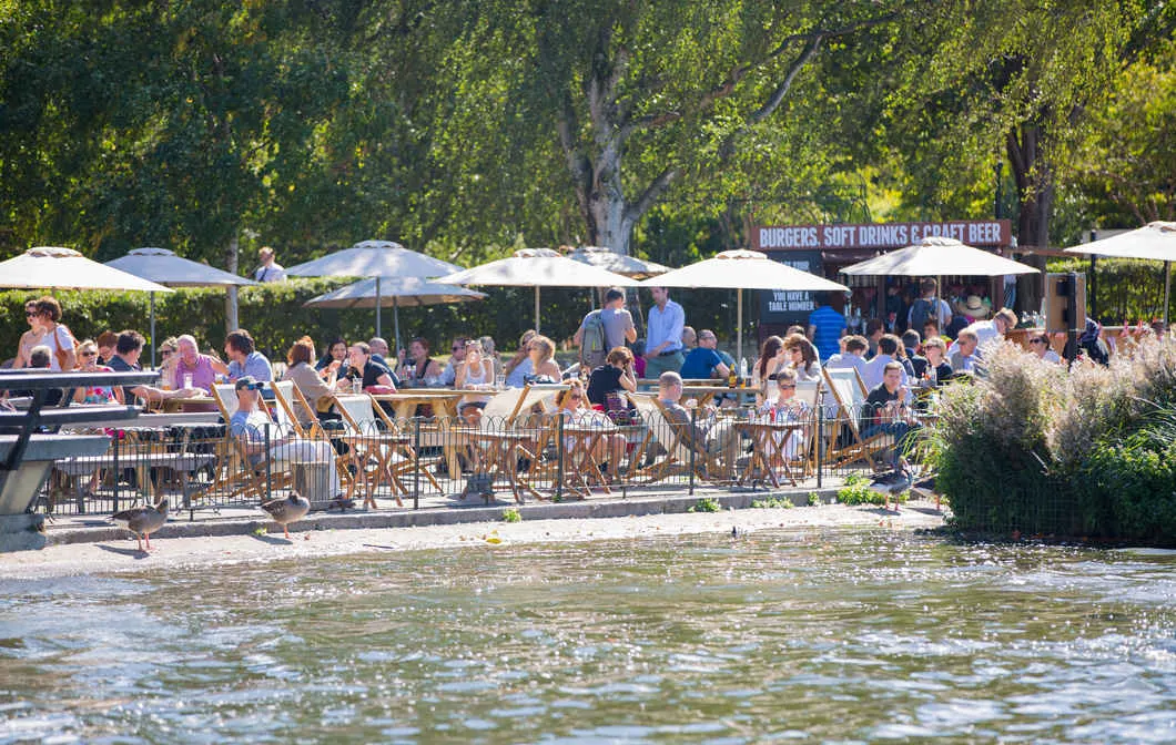 Stop for Drinks and Food in Hyde Park