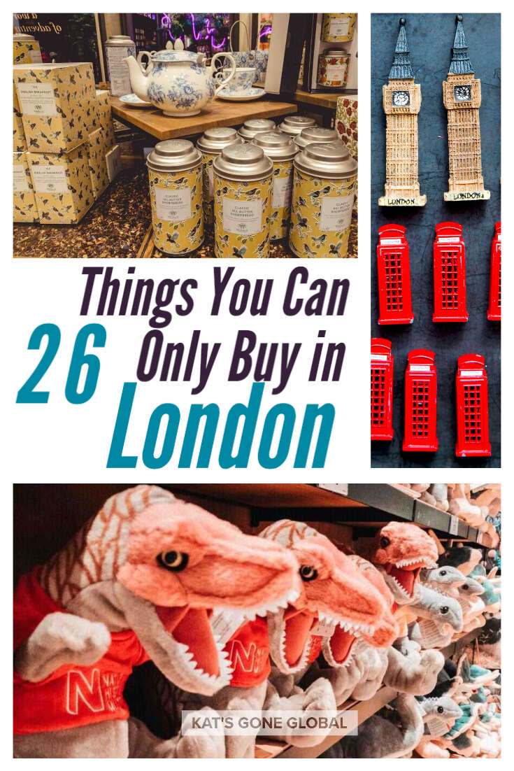 26 Cose che puoi comprare solo a Londra