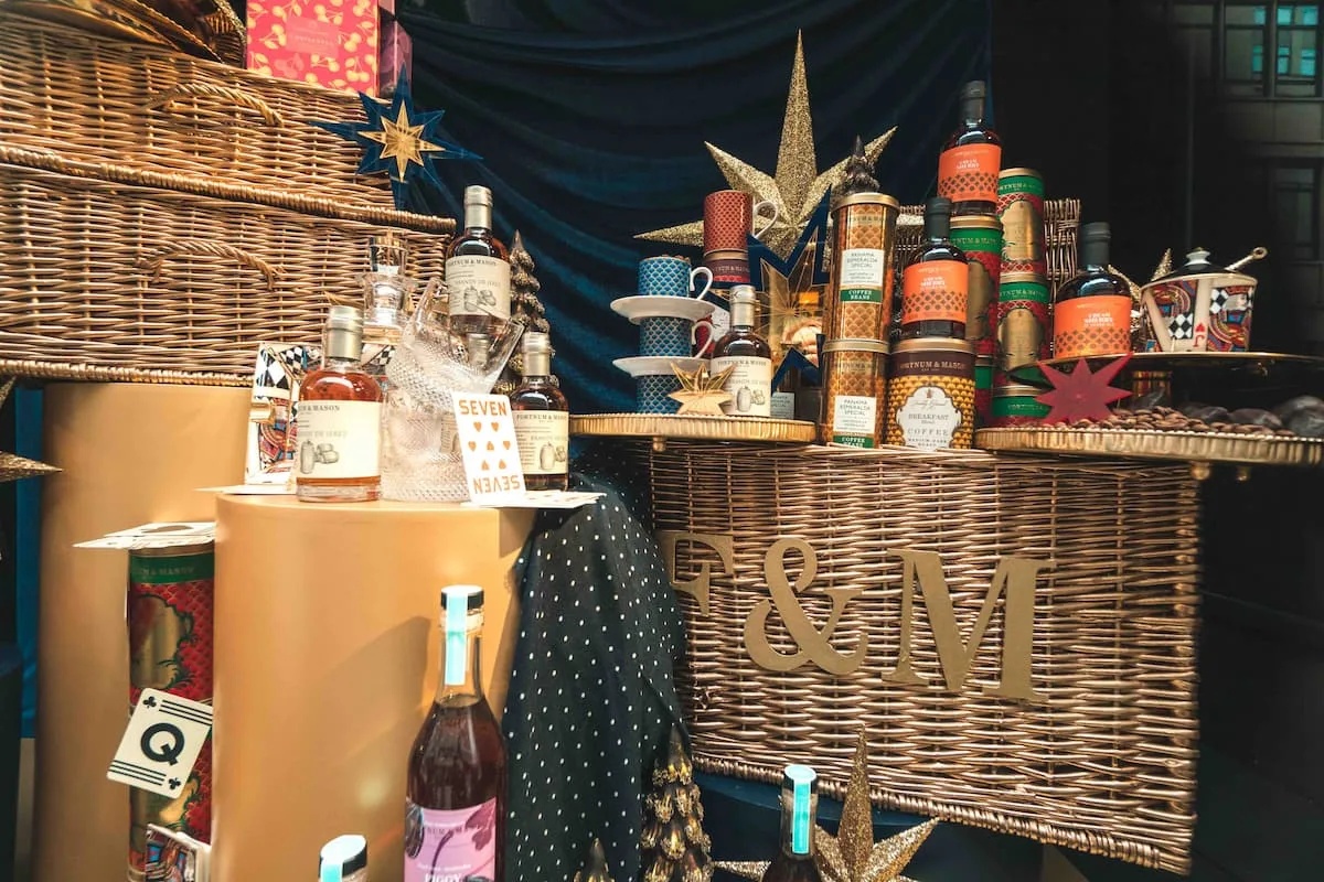 Hampers from Fortnum and Mason 