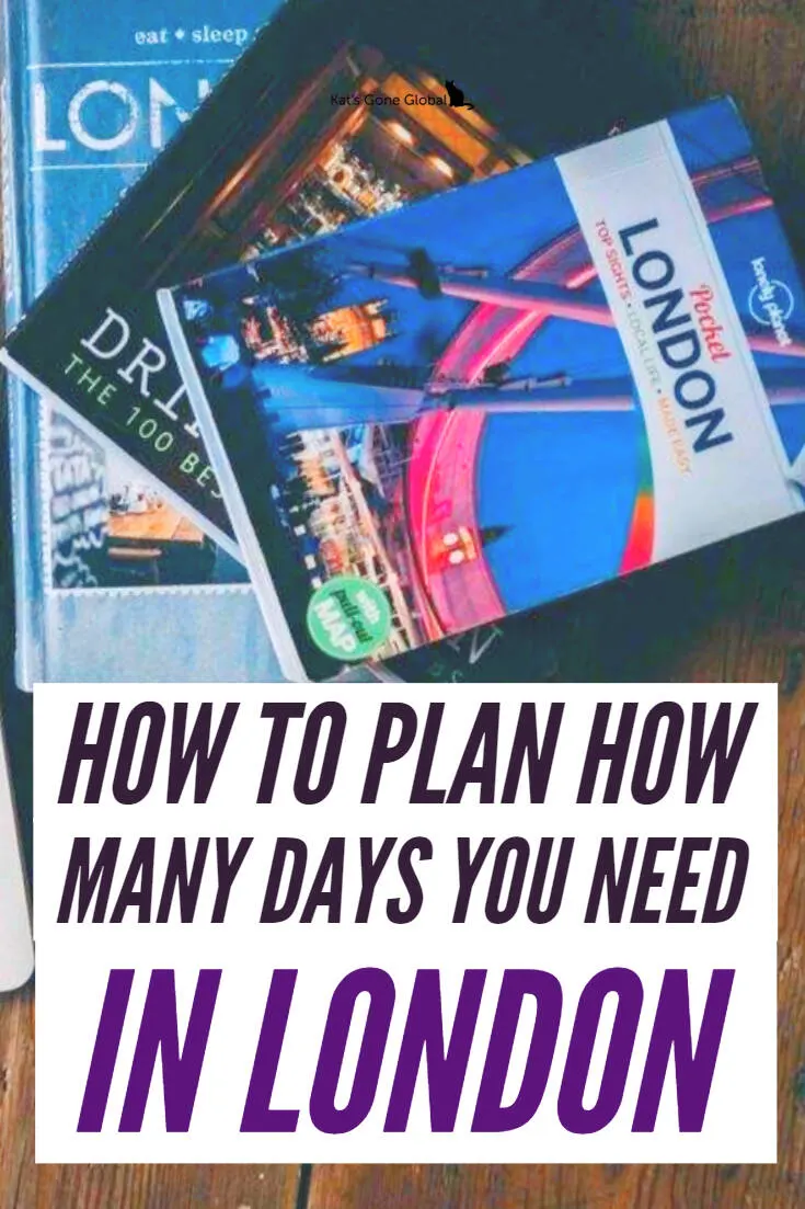 How to Plan How Many Days You Need in London