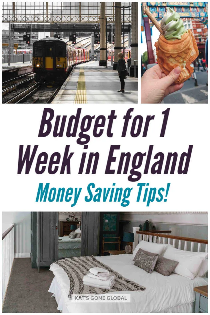 1 Week Trip to England Cost