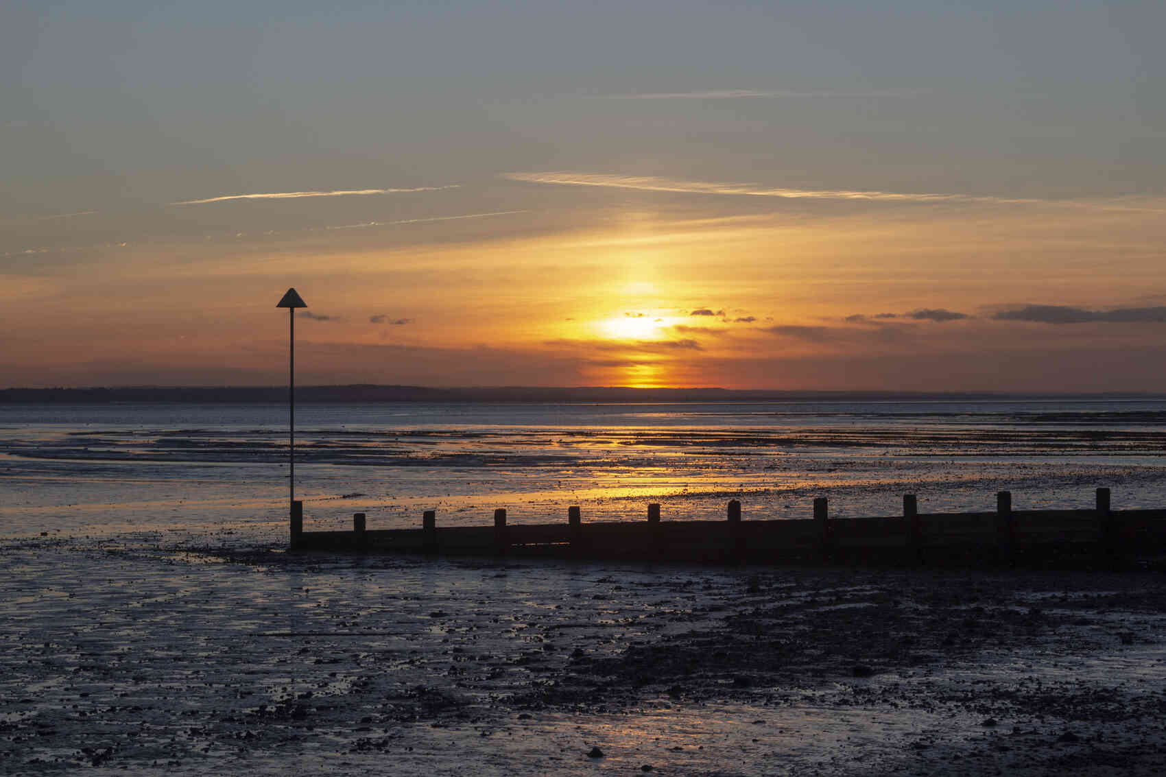 Sunset st Southend on Sea Essex