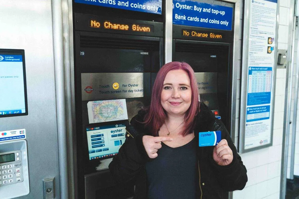 Oyster Cards in London are essential.