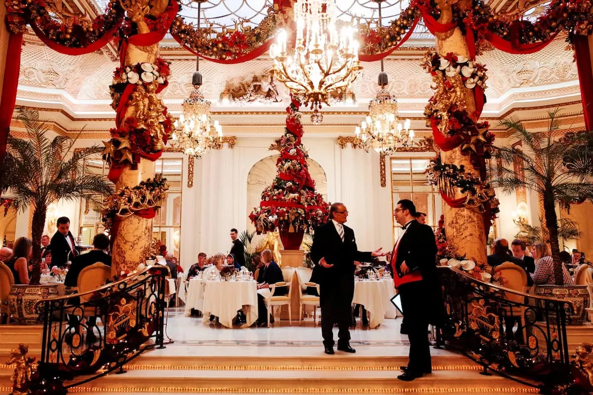 Christmas Decoration of The Ritz London