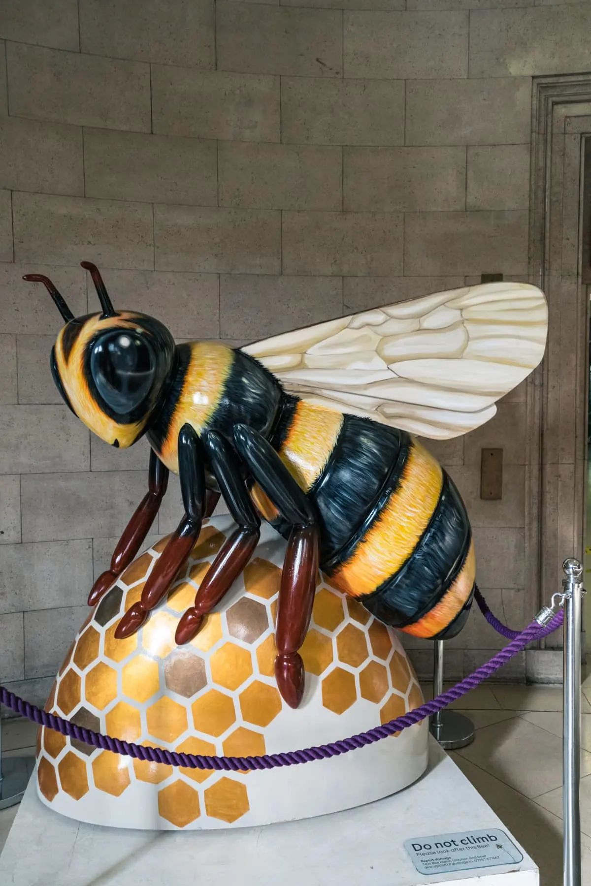 Manchester Bee Statue