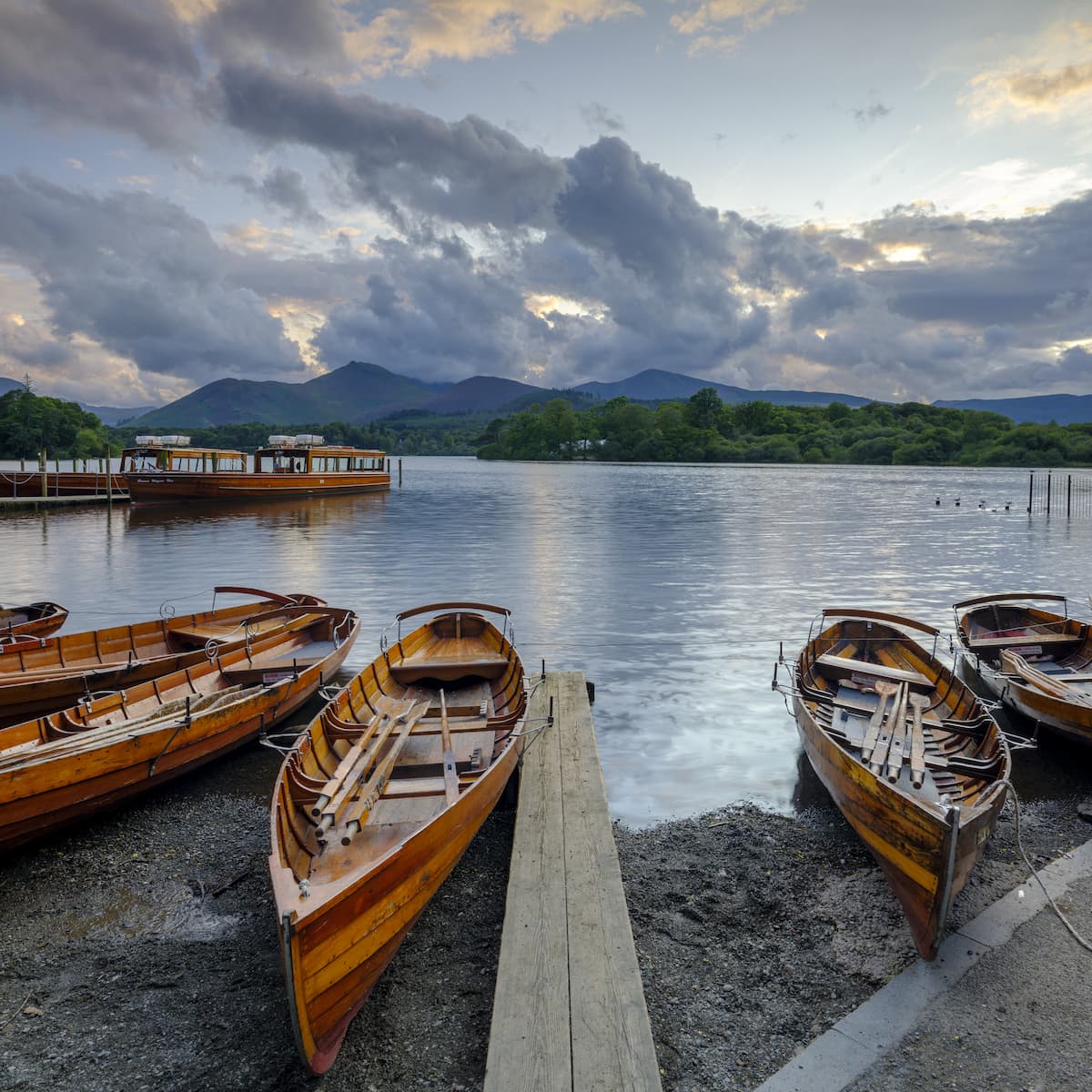 Derwent Water from Keswick, Lake District National Park