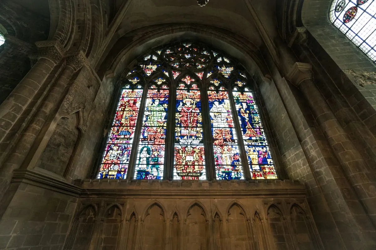Canterbury Cathedral stained glass windows