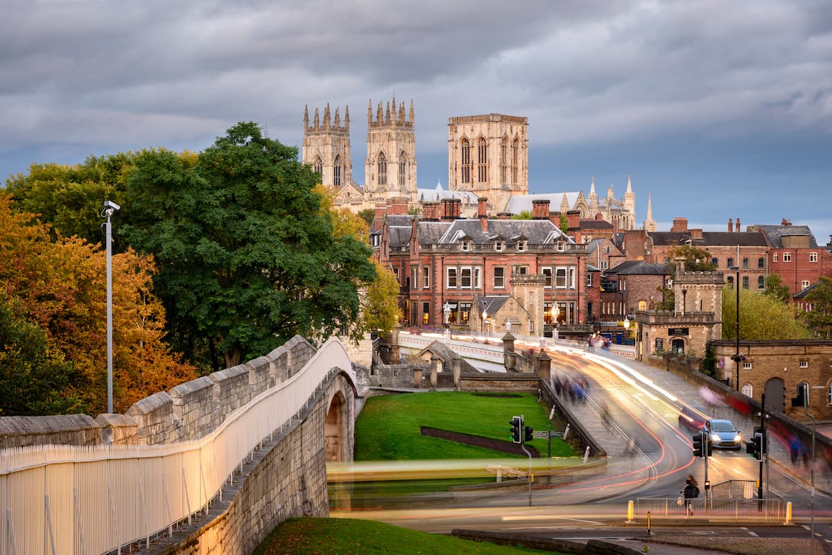 City Walls with York Minster