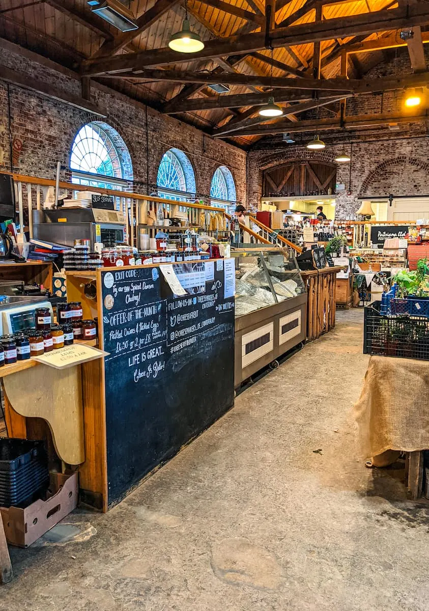 The Goods Shed food market in Canterbury