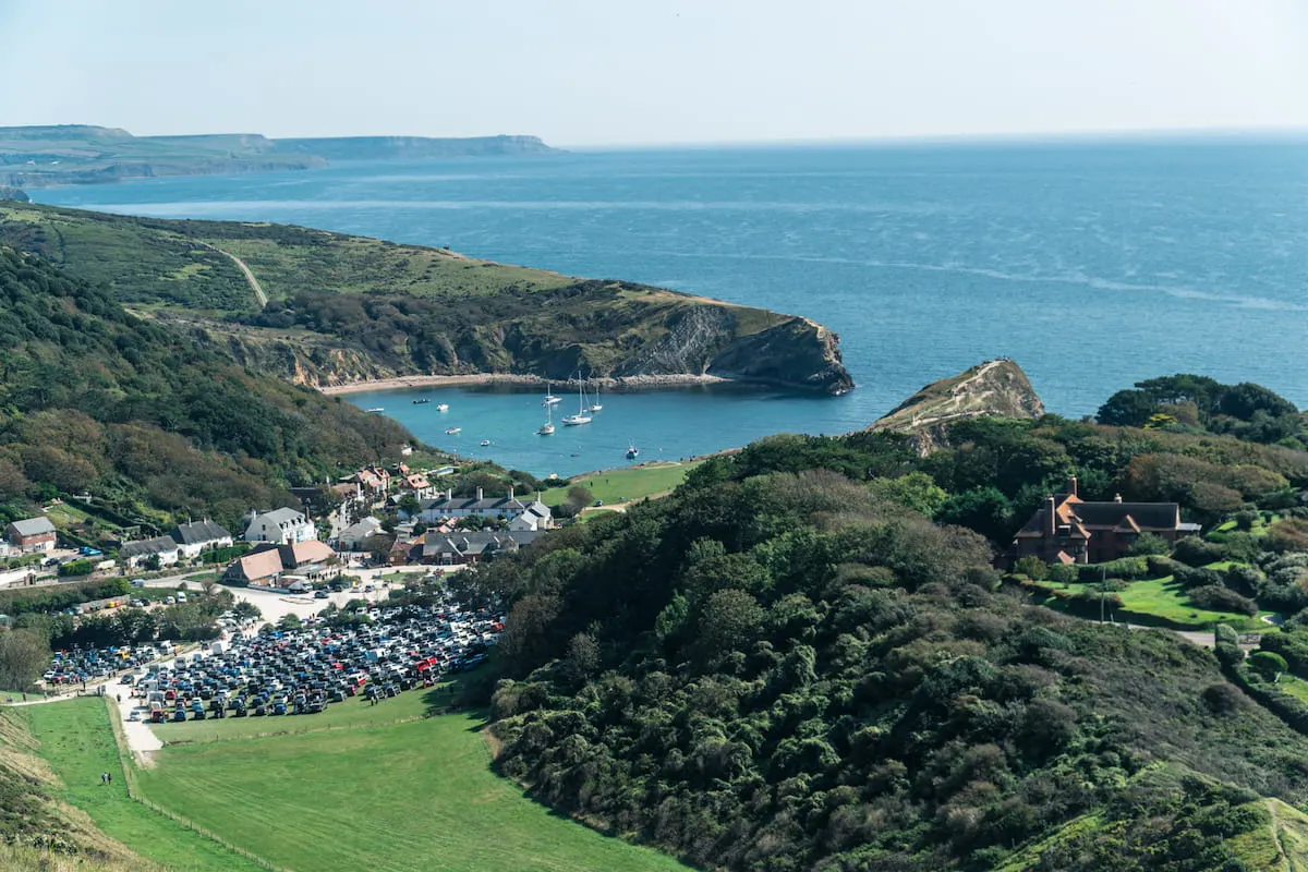 View of Lulworth Cove
