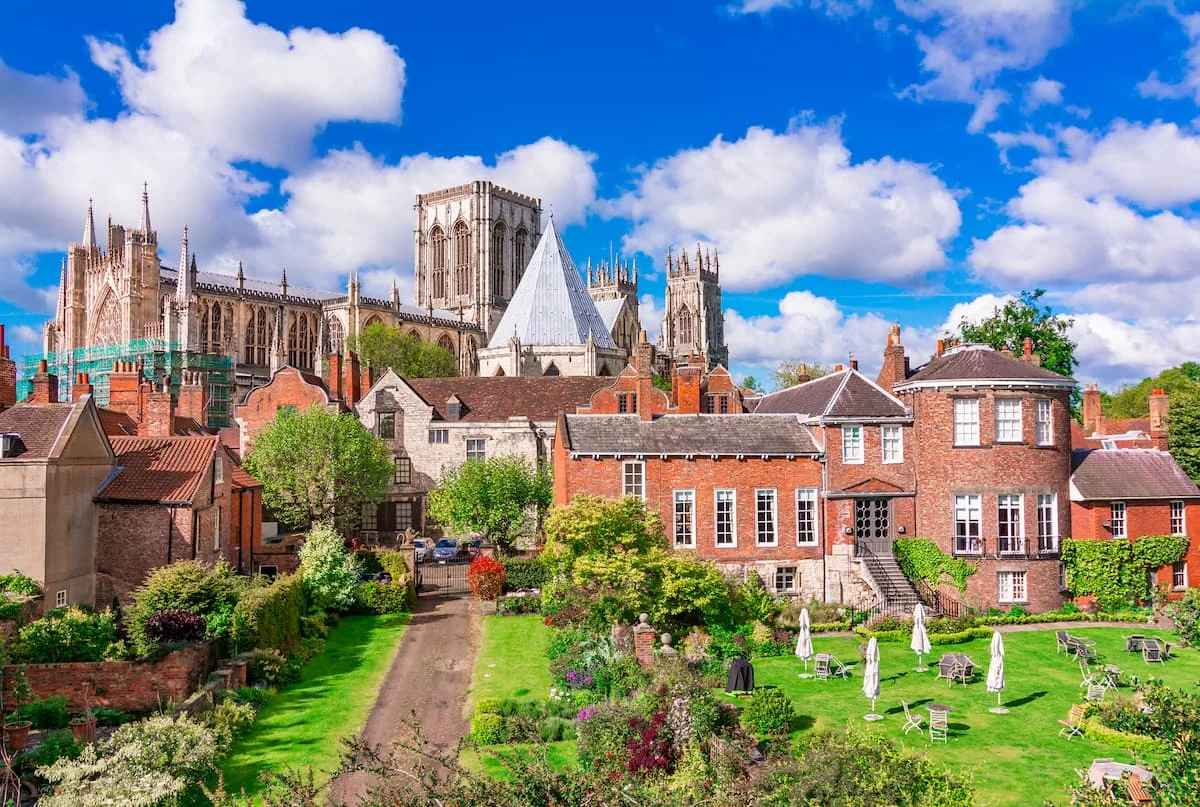 York Minster, cathedral of York in England
