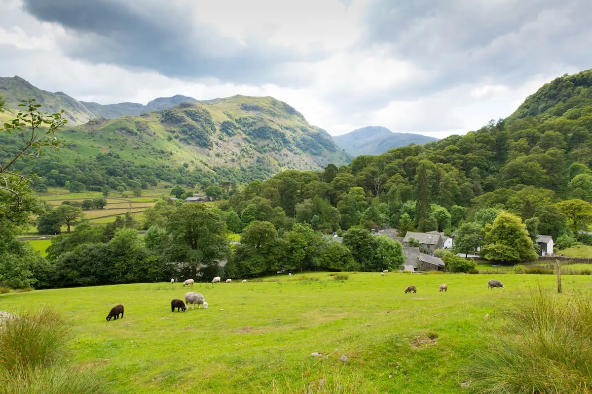 Seatoller Borrowdale Valley Lake District