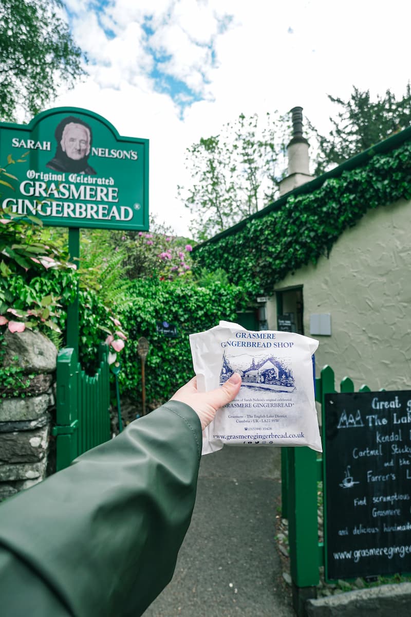 The famous Grasmere Gingerbread