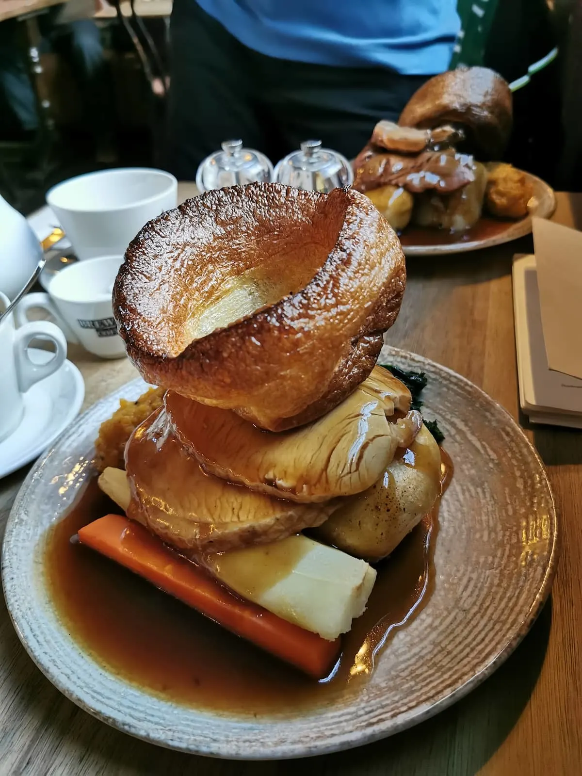 Sunday roast in London